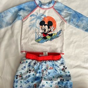 18 mo swim suit Mickey Mouse